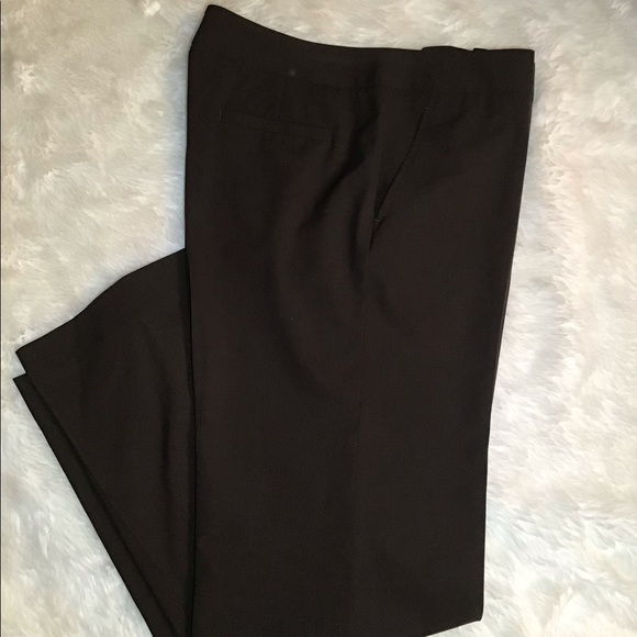 Hugo boss black pleated front dress pants size 10 - Picture 10 of 16